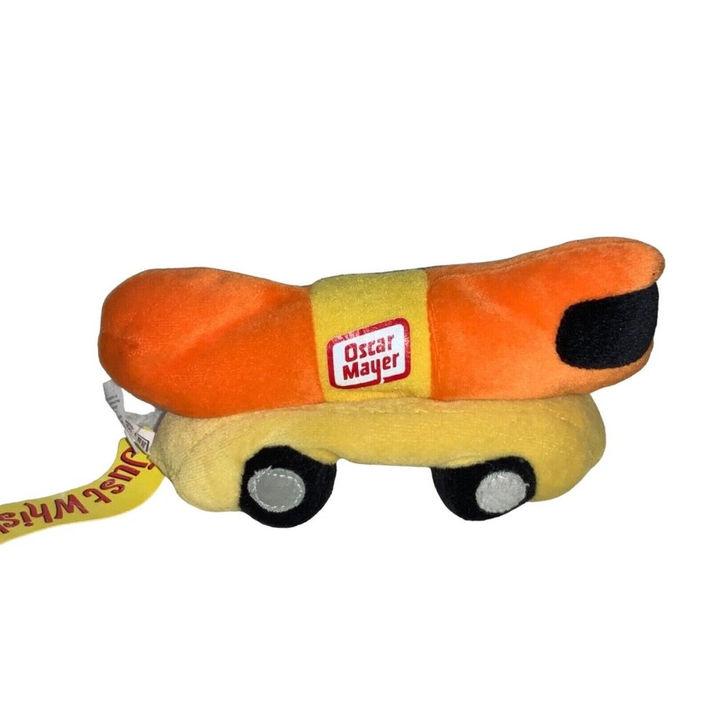 Oscar Mayer Wienermobile Hot Dog Plush Stuffed Beanie The Bean Bag Toy 7"